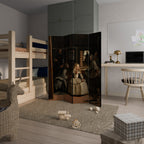 MYSTIQUE OF MOMENTS Biombo Decorativo de 4 Paneles