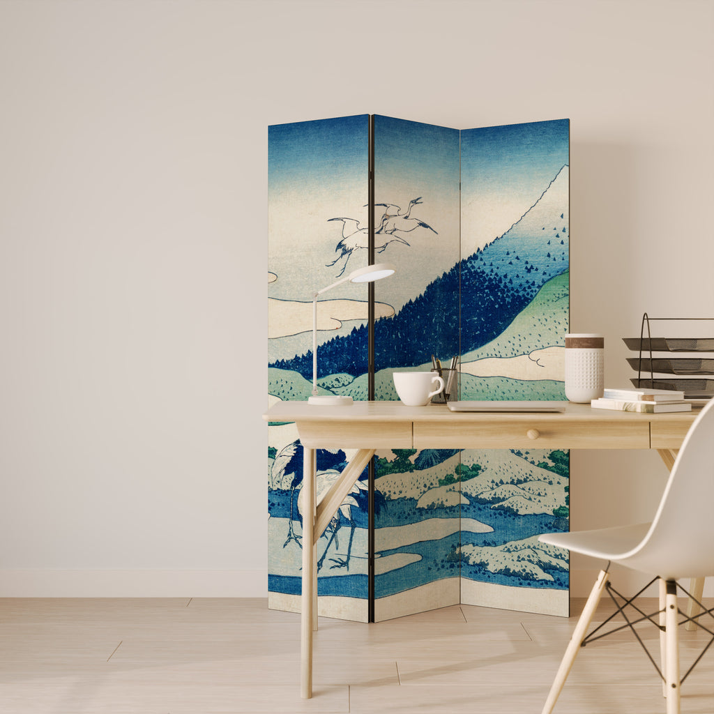 UMEZAWA MANOR Biombo de 3 paneles