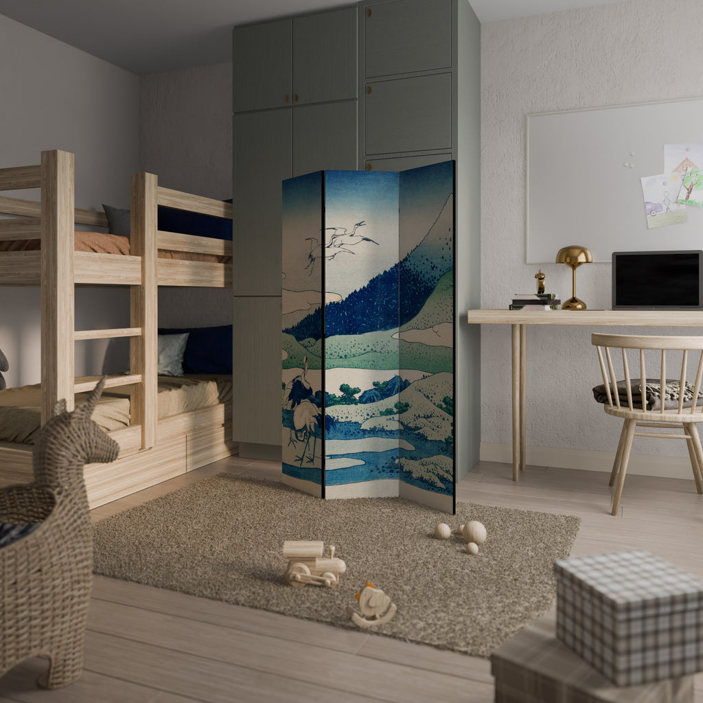 UMEZAWA MANOR Biombo de 3 paneles