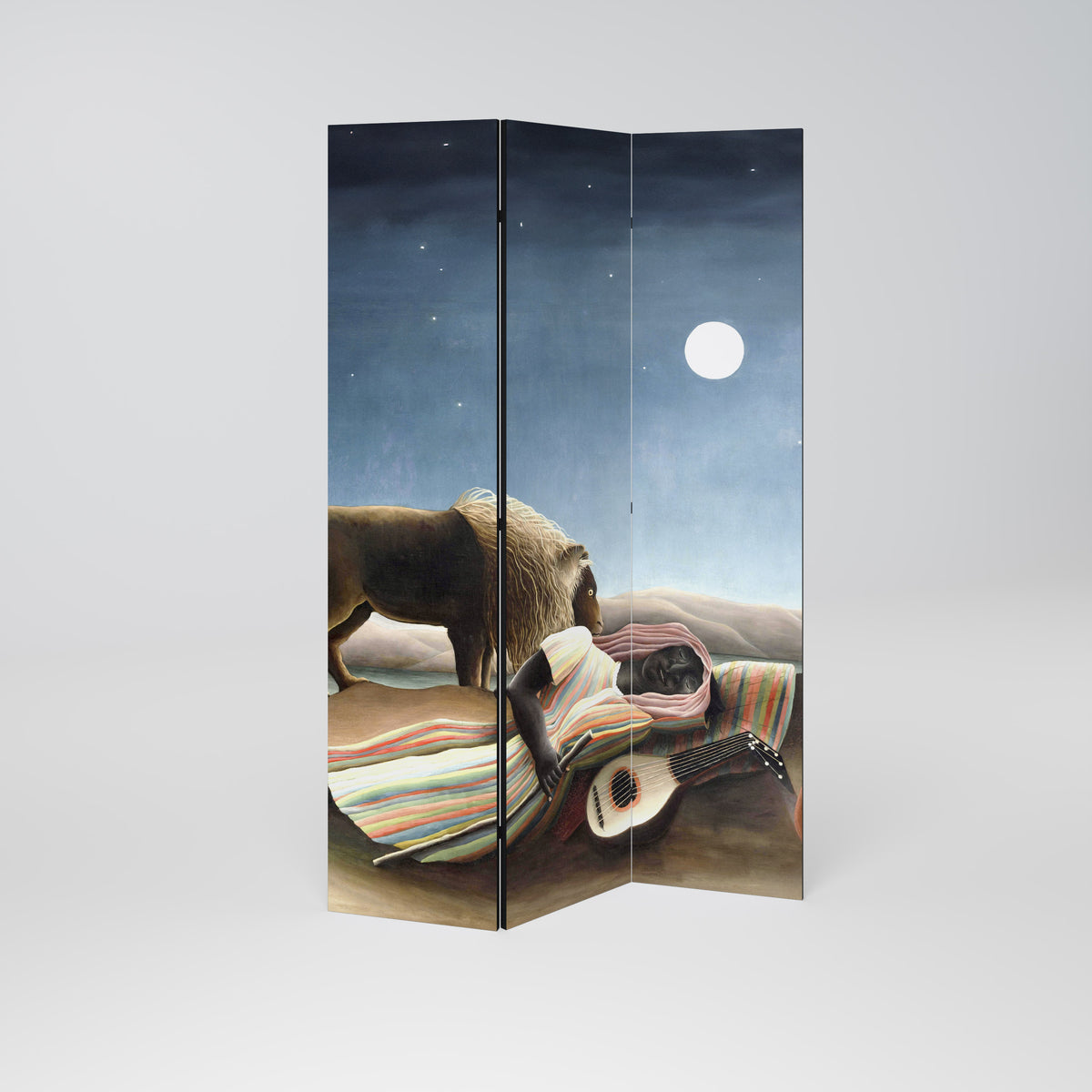 THE SLEEPING GYPSY Biombo de 3 paneles