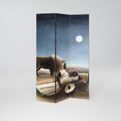 THE SLEEPING GYPSY Biombo de 3 paneles