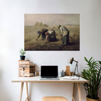 THE GLEANERS Póster Horizontal Adhesivo