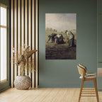 THE GLEANERS Póster Vertical Adhesivo