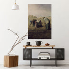 THE GLEANERS Póster Vertical Adhesivo