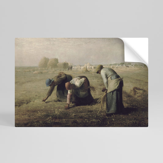 THE GLEANERS Póster adhesivo horizontal