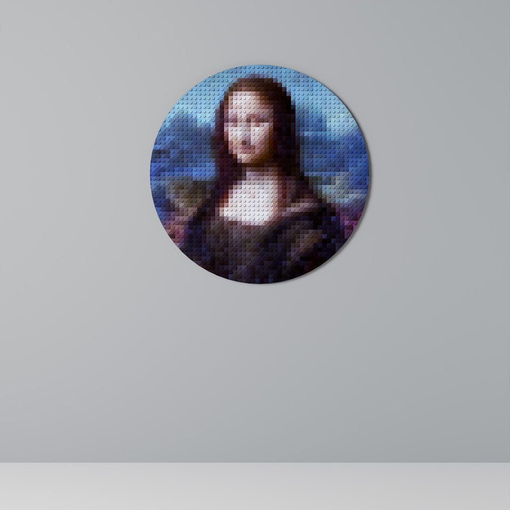 CONSTRUCTIVE ART Round Wall Art