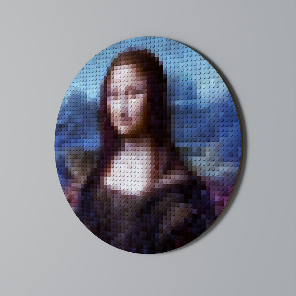 CONSTRUCTIVE ART Round Wall Art