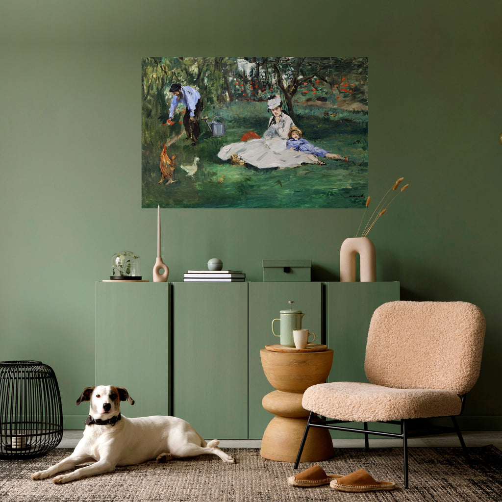 Póster horizontal autoadhesivo JARDÍN DE ENCANTOS