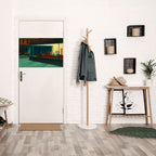 SERENE EVENING CHAT Peel and Stick Horizontal Poster