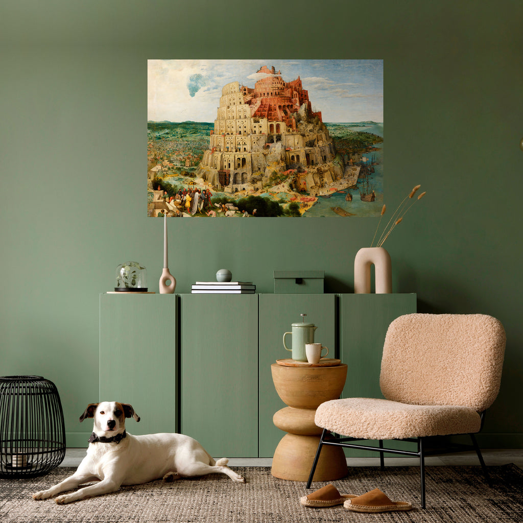 ECOS DE AMBICIÓN Póster horizontal autoadhesivo