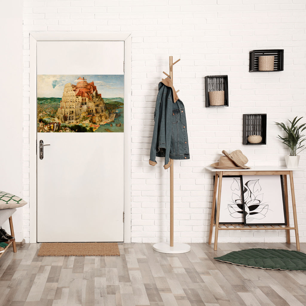 ECOS DE AMBICIÓN Póster horizontal autoadhesivo