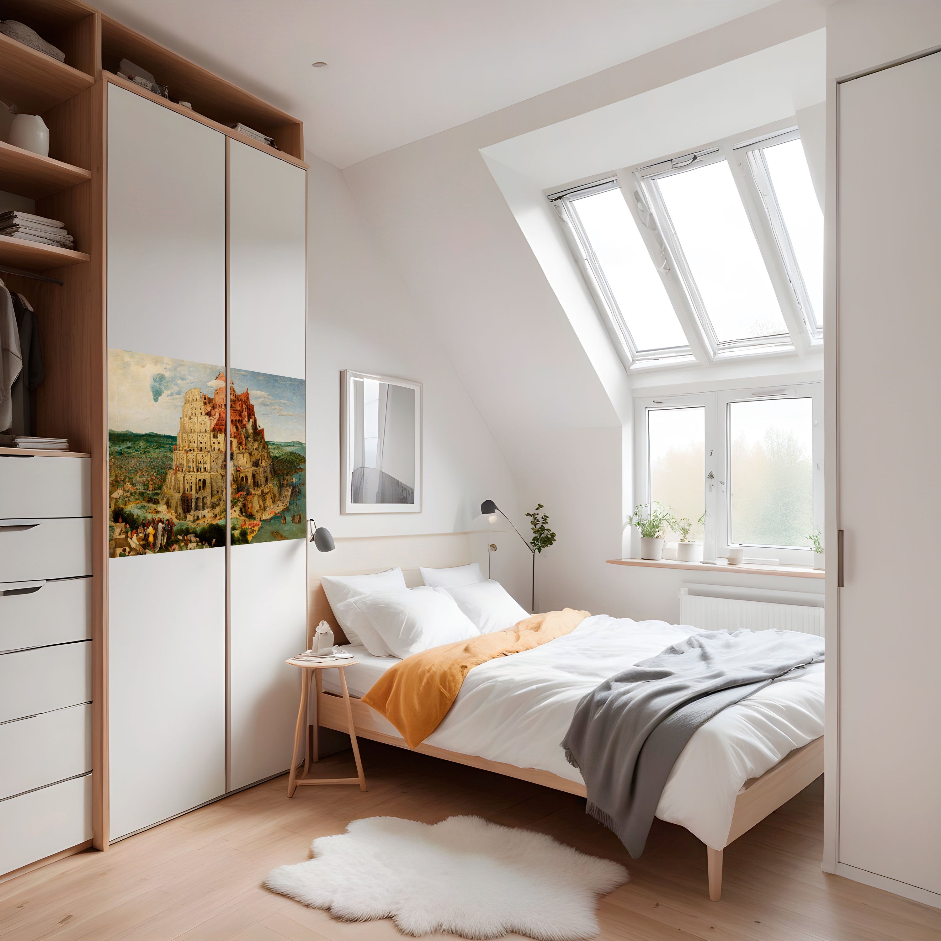 ECOS DE AMBICIÓN Póster horizontal autoadhesivo