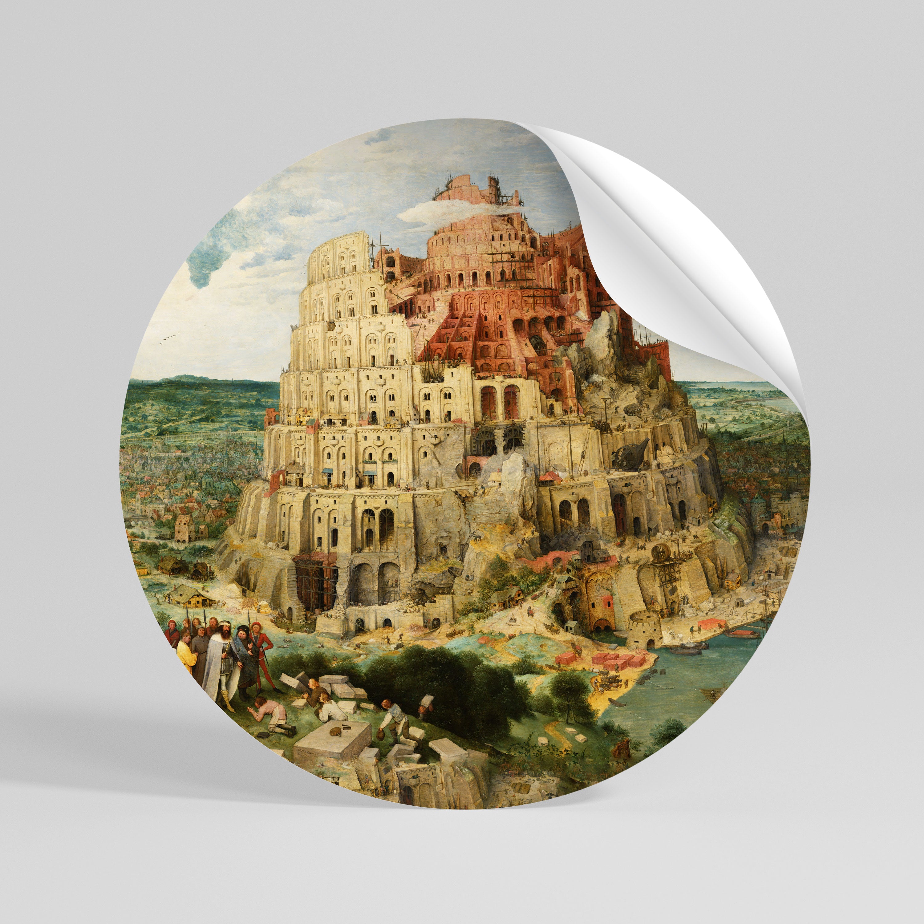 ECHOES OF AMBITION Vinilo adhesivo redondo