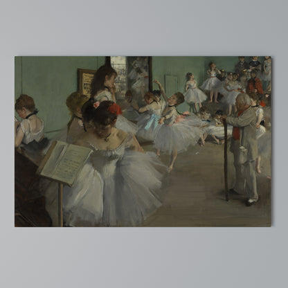 THE DANCE CLASS Cuadro en lienzo horizontal