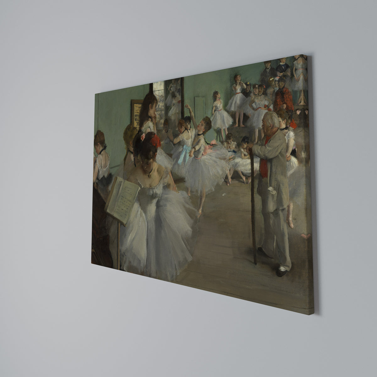 THE DANCE CLASS Cuadro en lienzo horizontal