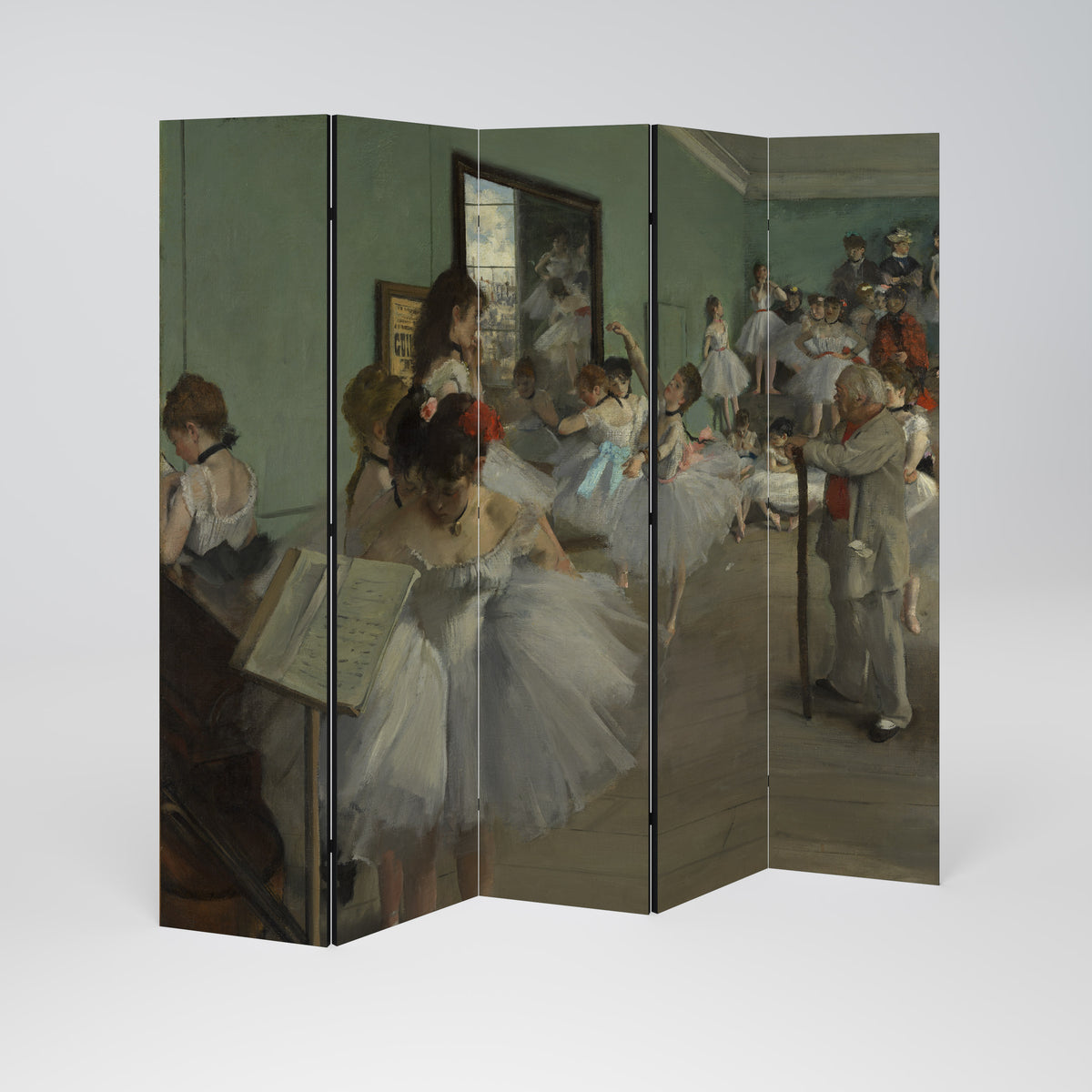 THE DANCE CLASS Biombo de 5 paneles