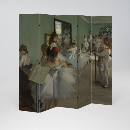 THE DANCE CLASS Biombo de 5 paneles