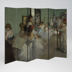 THE DANCE CLASS Biombo Decorativo de 6 Paneles