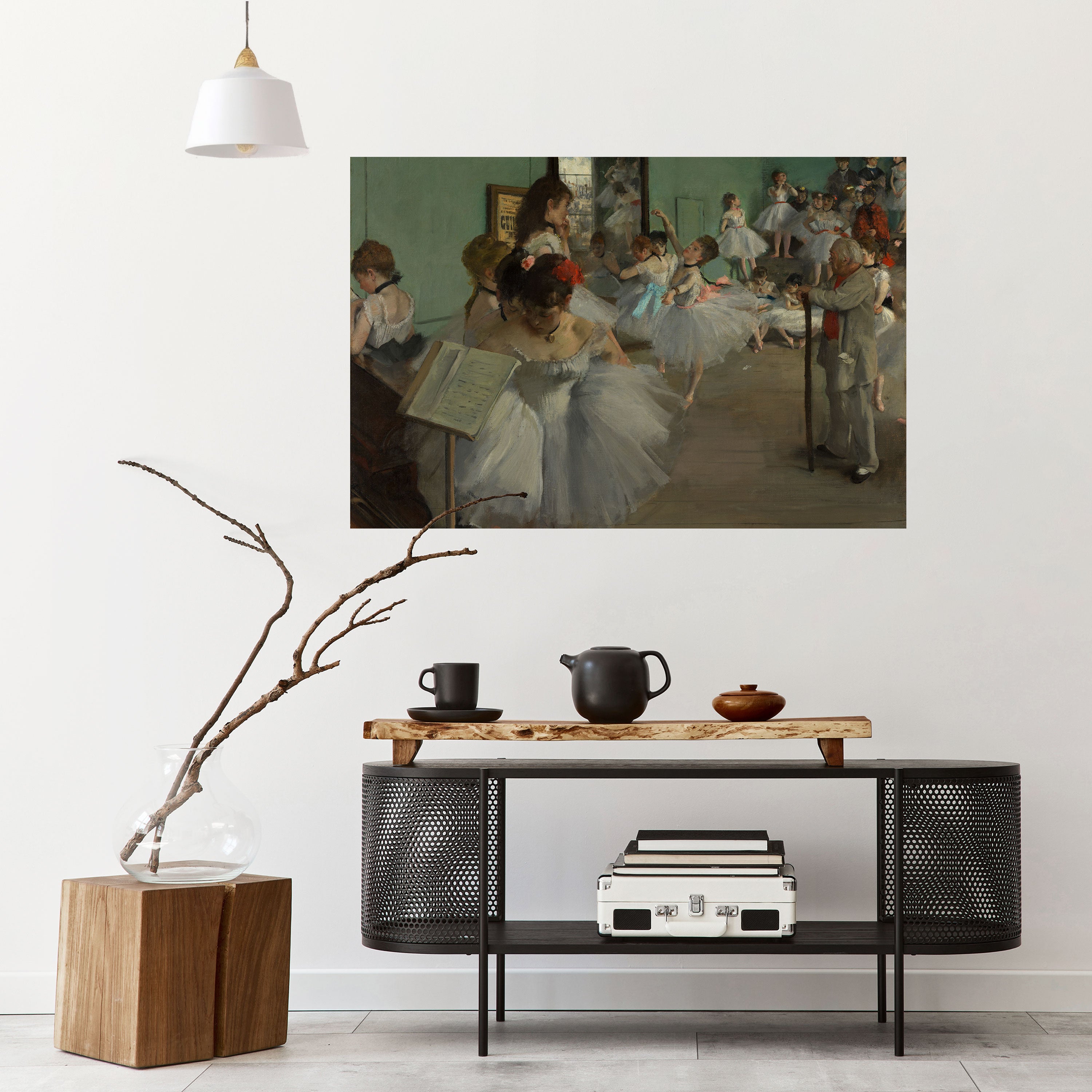 Póster horizontal autoadhesivo LA CLASE DE BAILE