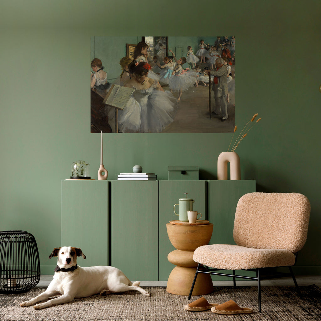 Póster horizontal autoadhesivo LA CLASE DE BAILE