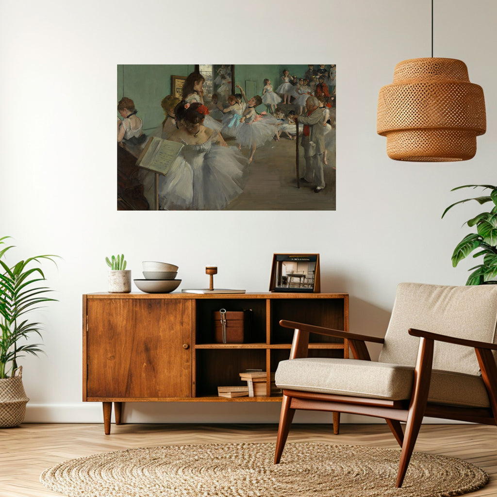 Póster horizontal autoadhesivo LA CLASE DE BAILE