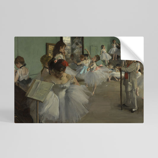 THE DANCE CLASS Póster adhesivo horizontal