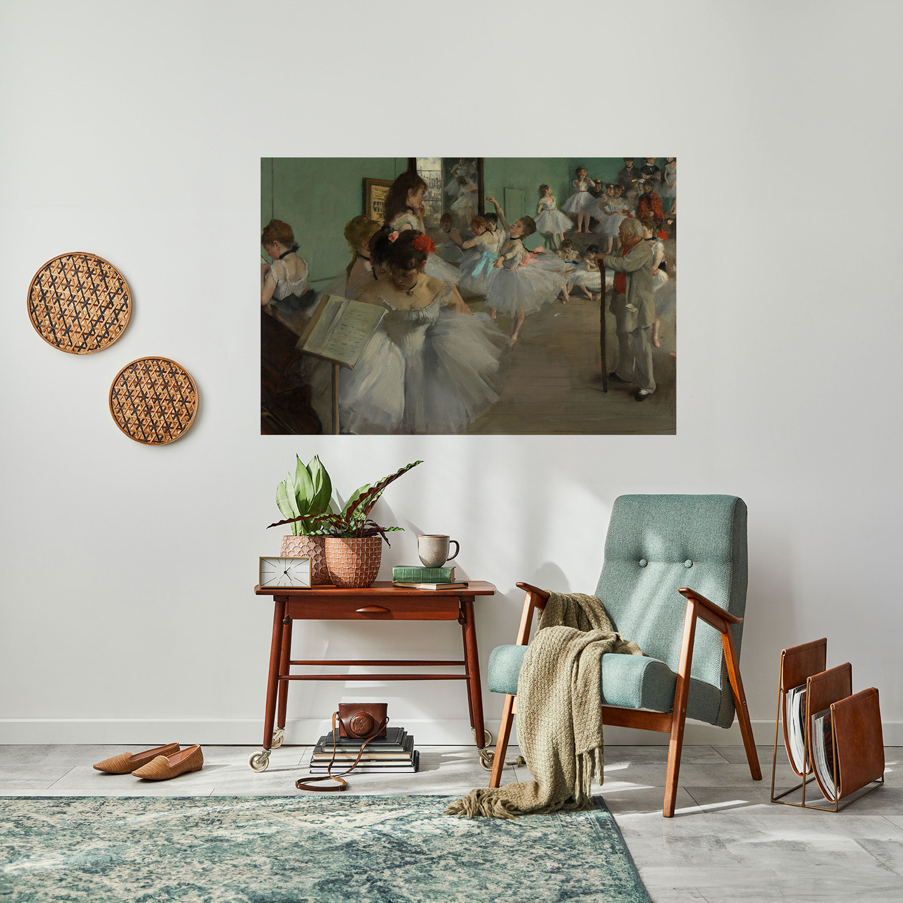 Póster horizontal autoadhesivo LA CLASE DE BAILE