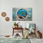 AQUA ADVENTURE Póster Horizontal Adhesivo