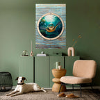 SEASIDE JOY Póster Vertical Adhesivo