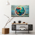 MERMAID DREAMS Peel and Stick Horizontal Poster