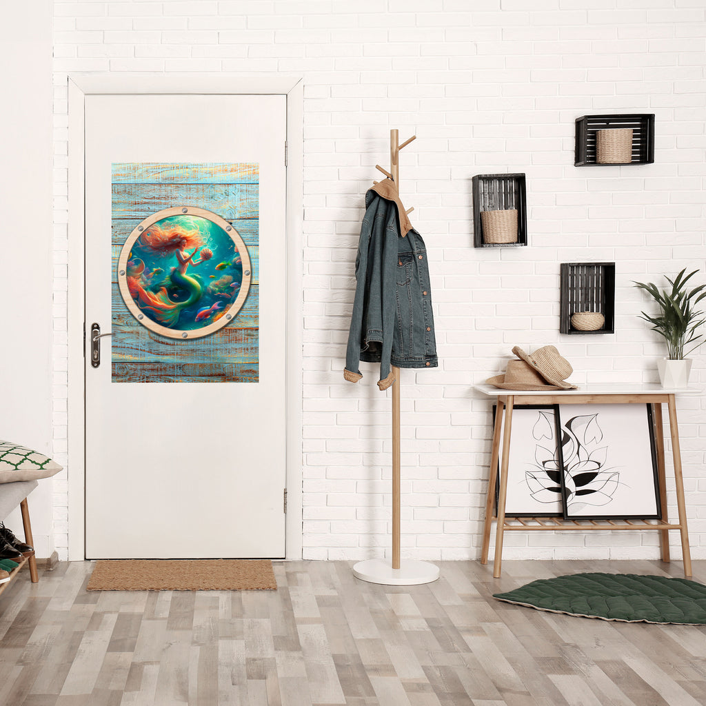 MERMAID DREAMS Peel and Stick Vertical Poster