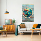 MERMAID DREAMS Póster Vertical Adhesivo