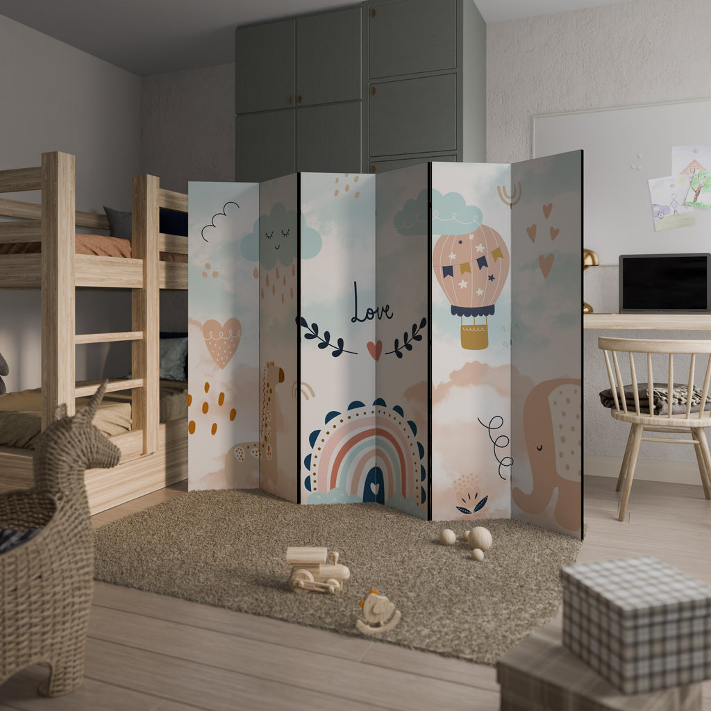 LOVELY DREAMS 6-Panel Room Divider