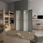 SWEET DREAMS Biombo Decorativo de 5 Paneles