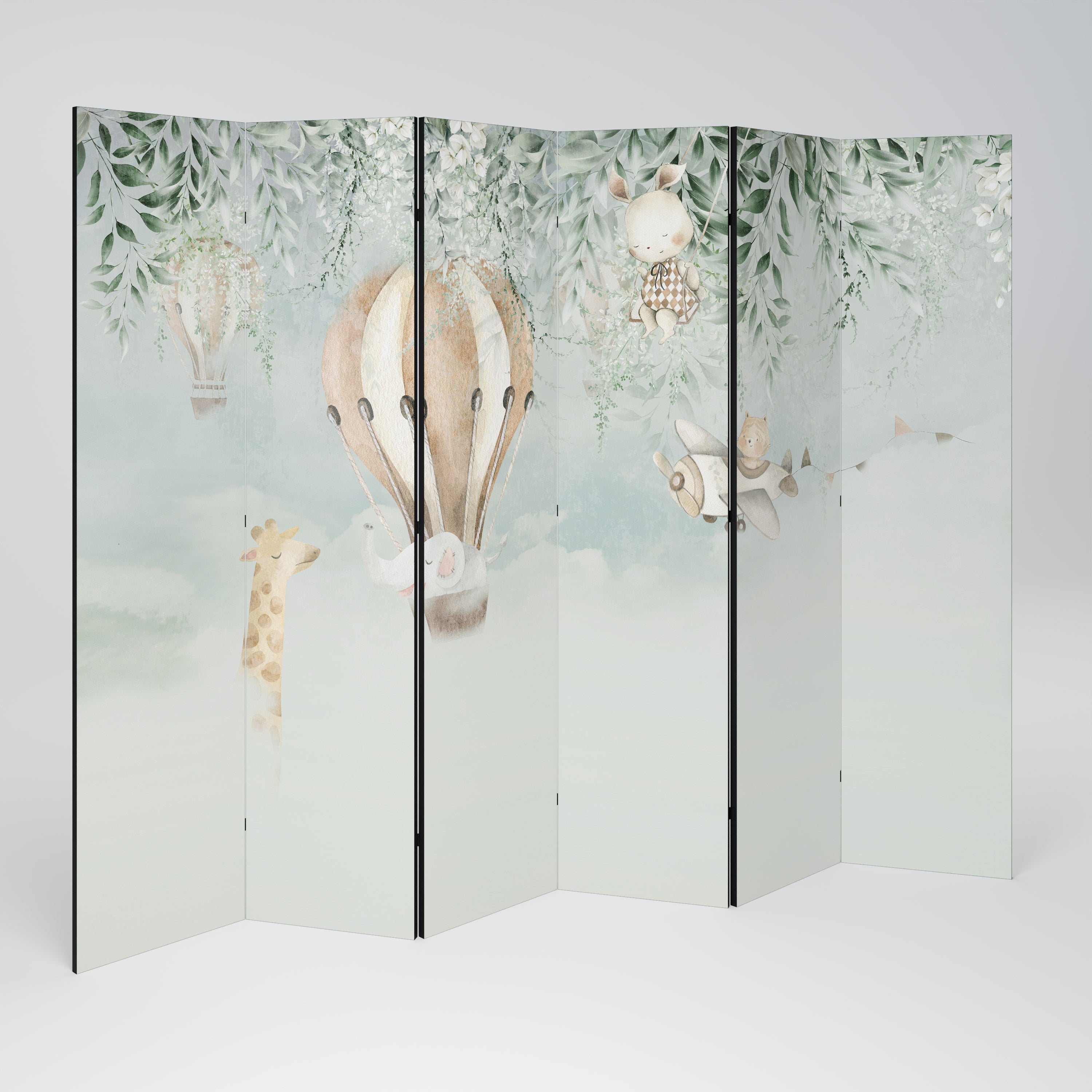 Divisor de ambientes decorativo de 6 paneles SWEET DREAMS