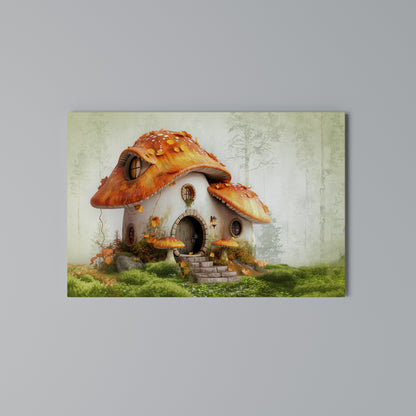 MYSTIC TOADSTOOL Cuadro en lienzo horizontal