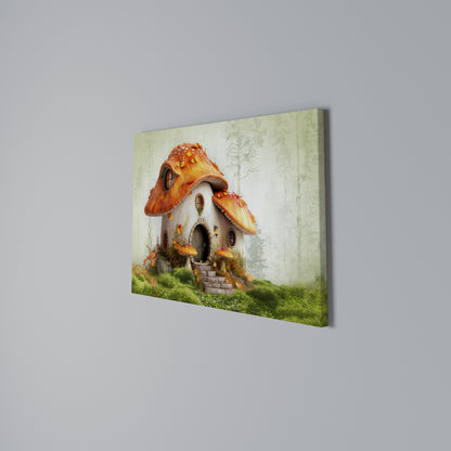 MYSTIC TOADSTOOL Cuadro en lienzo horizontal