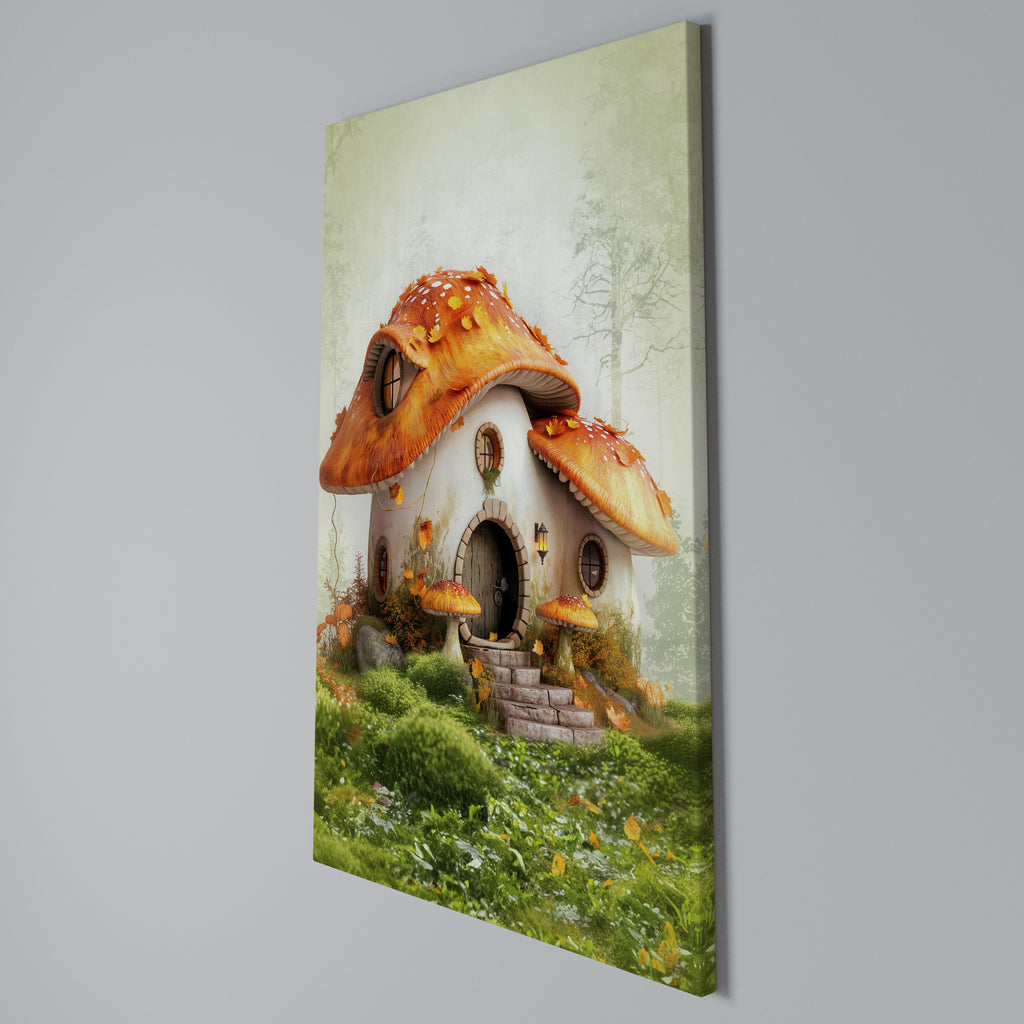 MYSTIC TOADSTOOL Cuadro en lienzo vertical