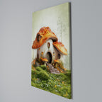 MYSTIC TOADSTOOL Cuadro en lienzo vertical