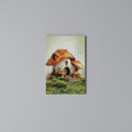 MYSTIC TOADSTOOL Cuadro en lienzo vertical