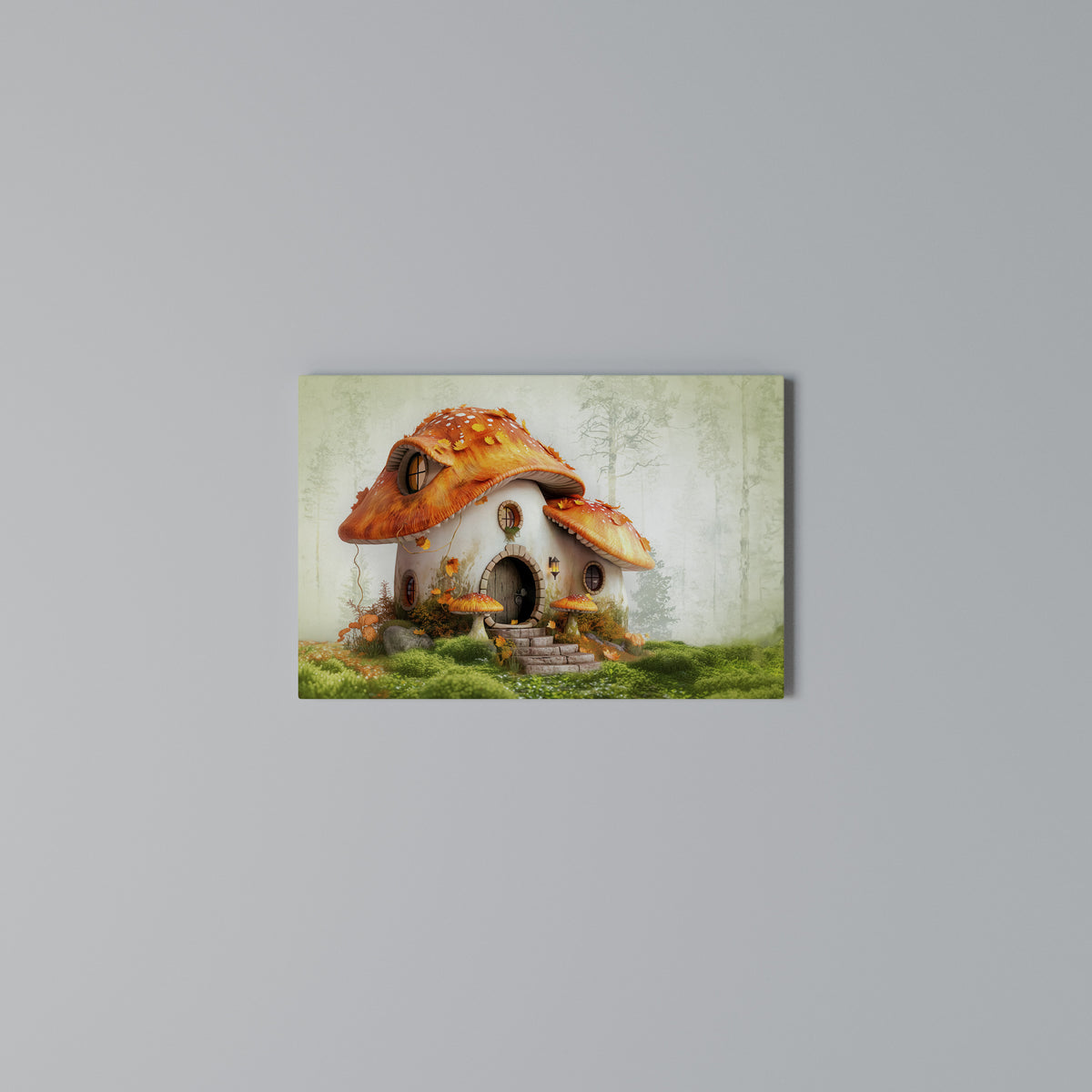 MYSTIC TOADSTOOL Cuadro en lienzo horizontal