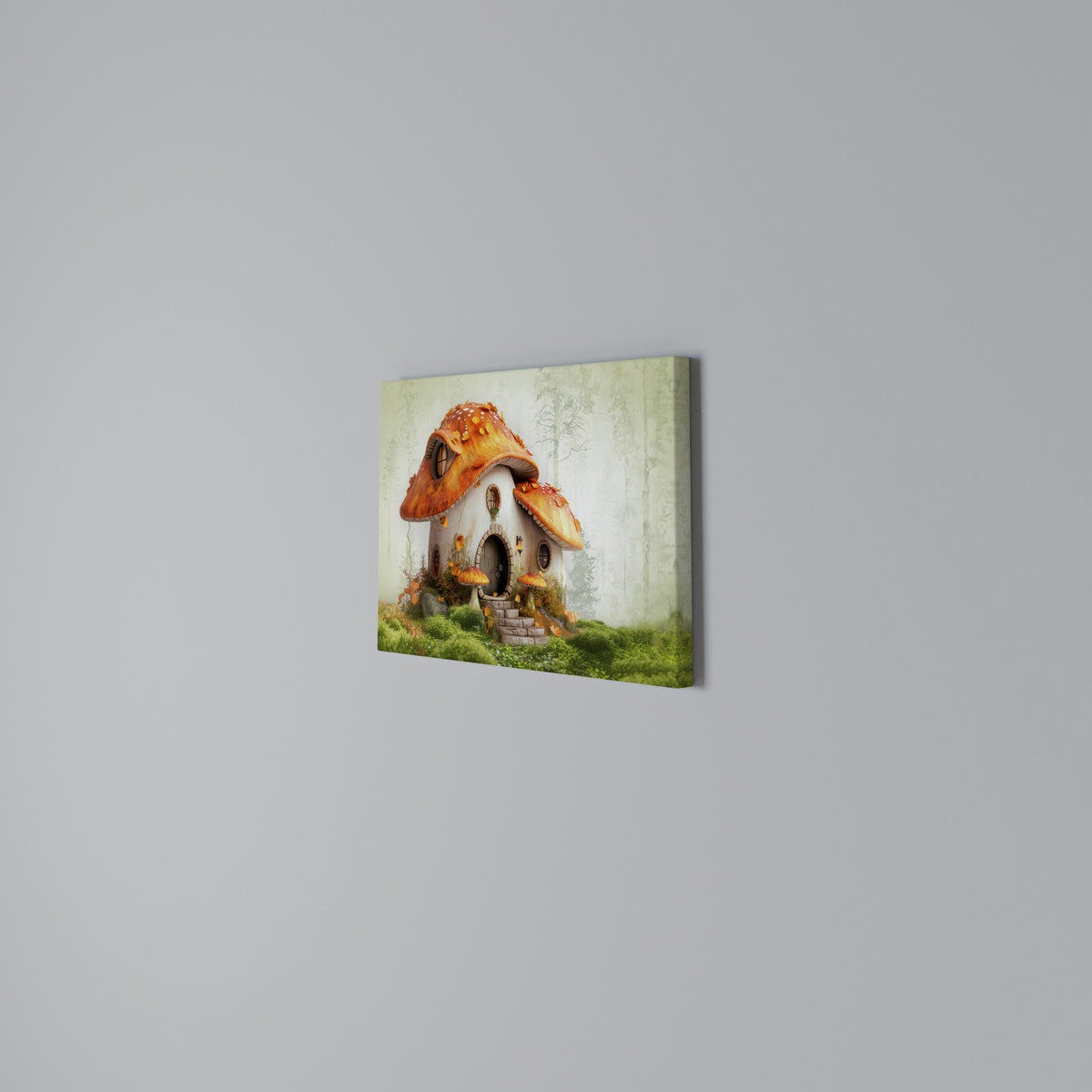 MYSTIC TOADSTOOL Cuadro en lienzo horizontal