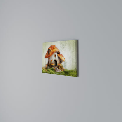 MYSTIC TOADSTOOL Cuadro en lienzo horizontal