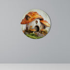 MYSTIC TOADSTOOL Round Wall Art