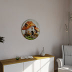 MYSTIC TOADSTOOL Round Wall Art