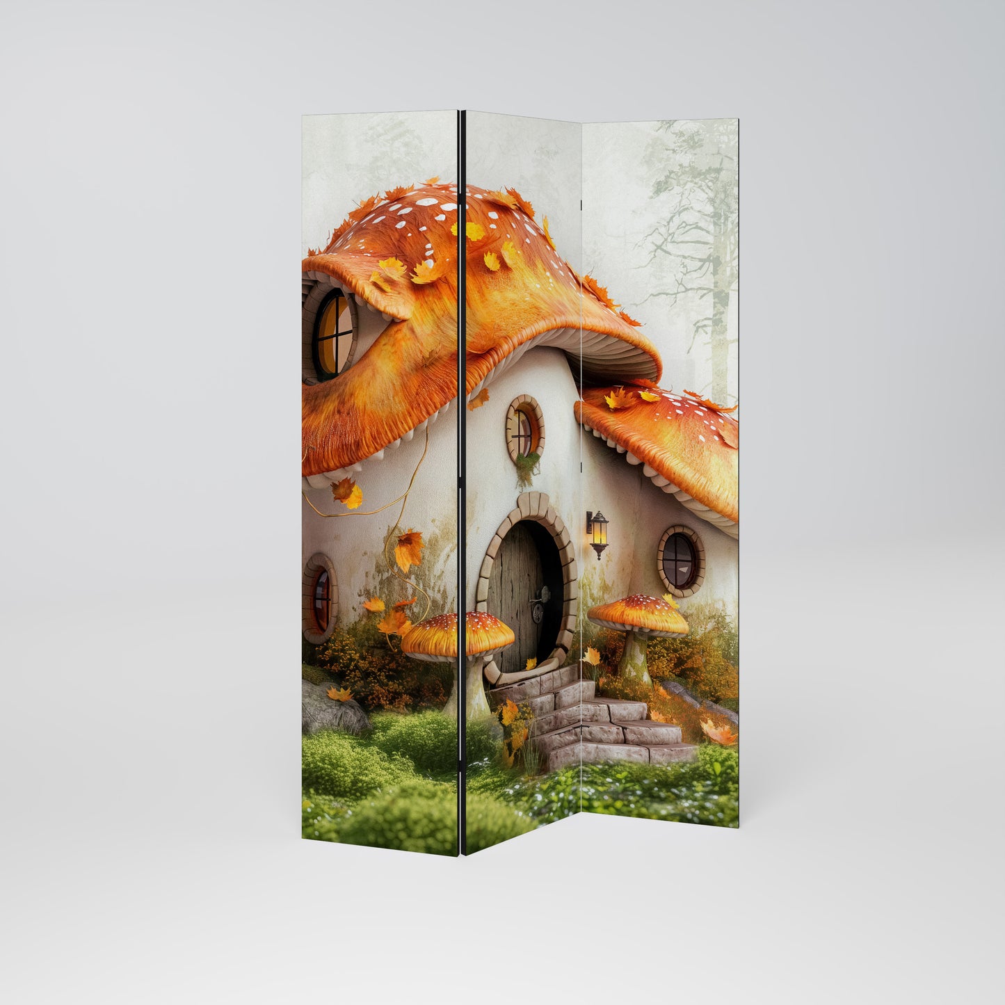 MYSTIC TOADSTOOL Biombo de 3 paneles