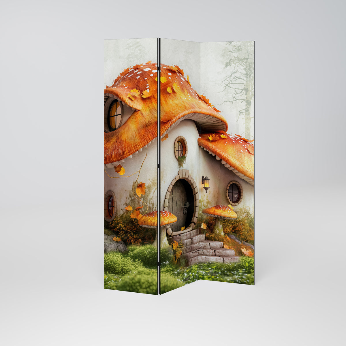 MYSTIC TOADSTOOL Biombo de 3 paneles