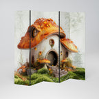 MYSTIC TOADSTOOL Biombo Decorativo de 5 Paneles