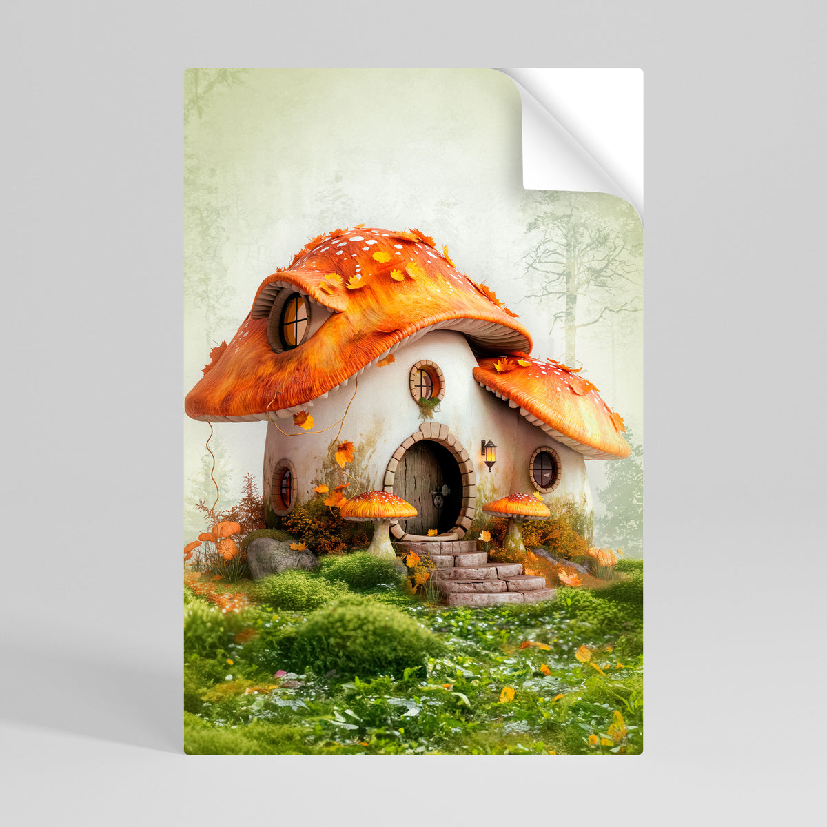 MYSTIC TOADSTOOL Póster adhesivo vertical