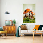 MYSTIC TOADSTOOL Póster Vertical Adhesivo